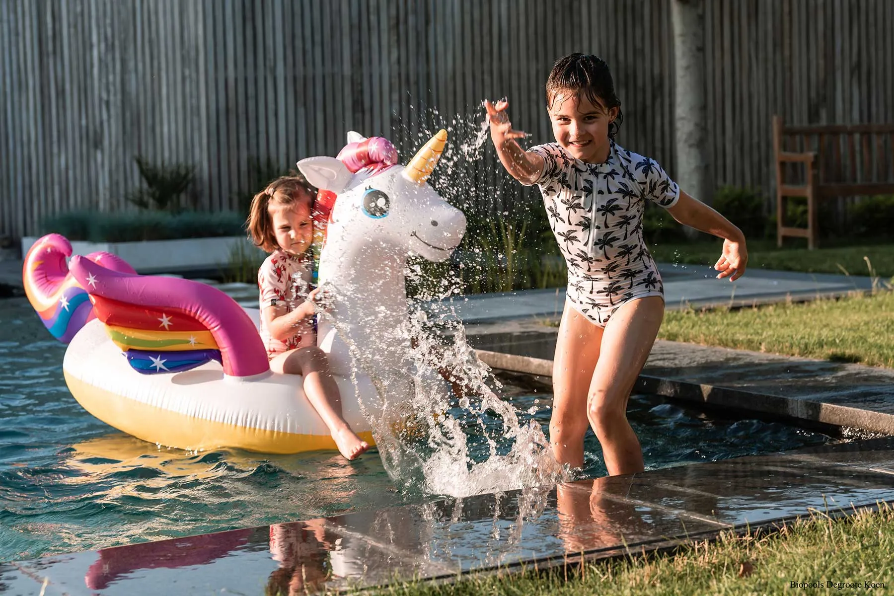 Branding ontwerp voor Biopools Degroote Koen