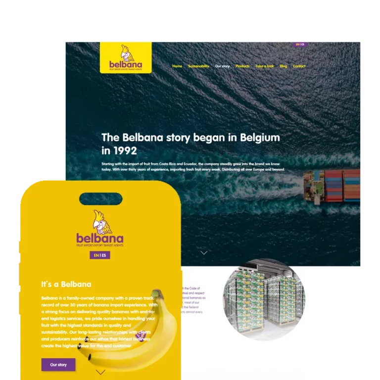 Storydesign werkt zowel voor desktopversies van een website als op mobiele versies